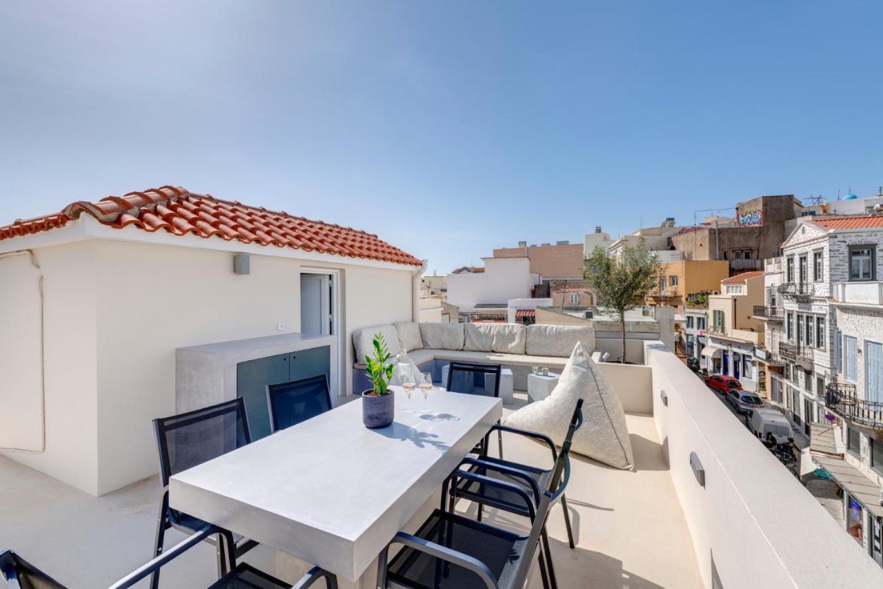 The Heart Of Syra - Your Home In Ermoupolis Экстерьер фото