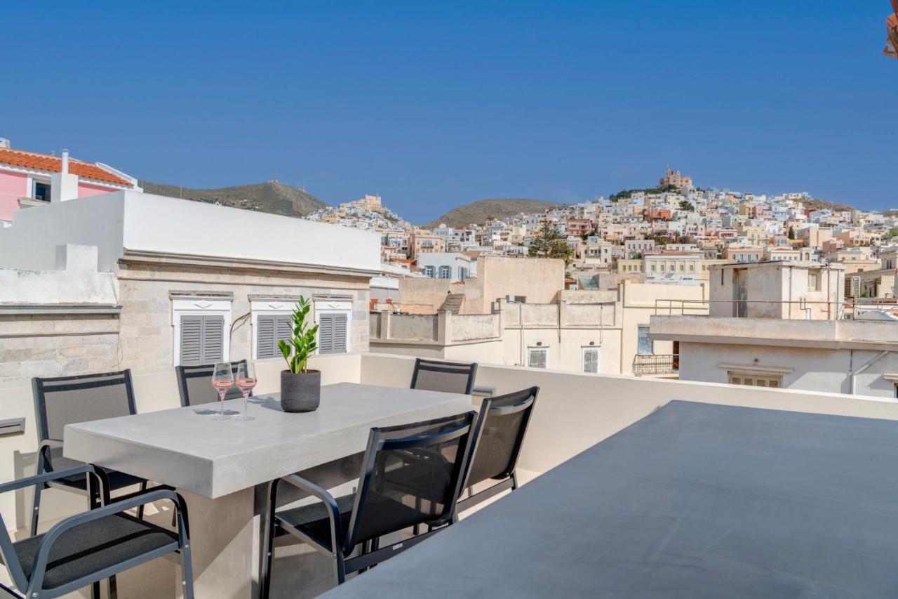 The Heart Of Syra - Your Home In Ermoupolis Экстерьер фото